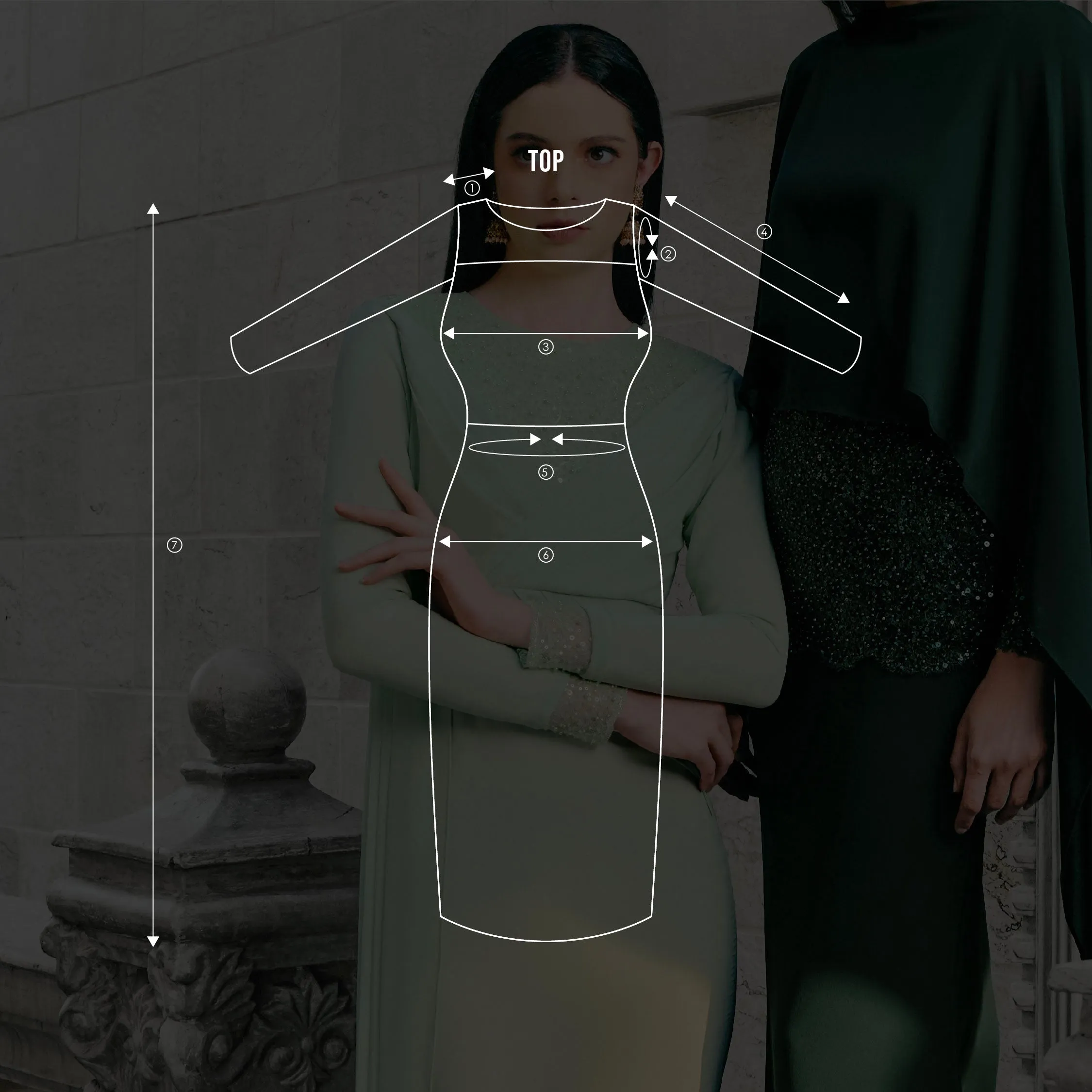 AISYWARA MAHARANEE - MINT GREEN