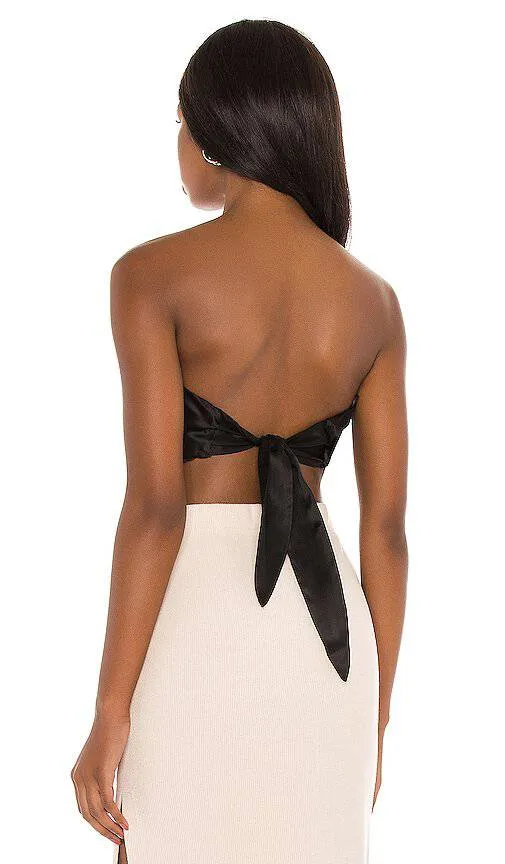 Amanda Uprichard X REVOLVE Graceful Nashville Top in Black