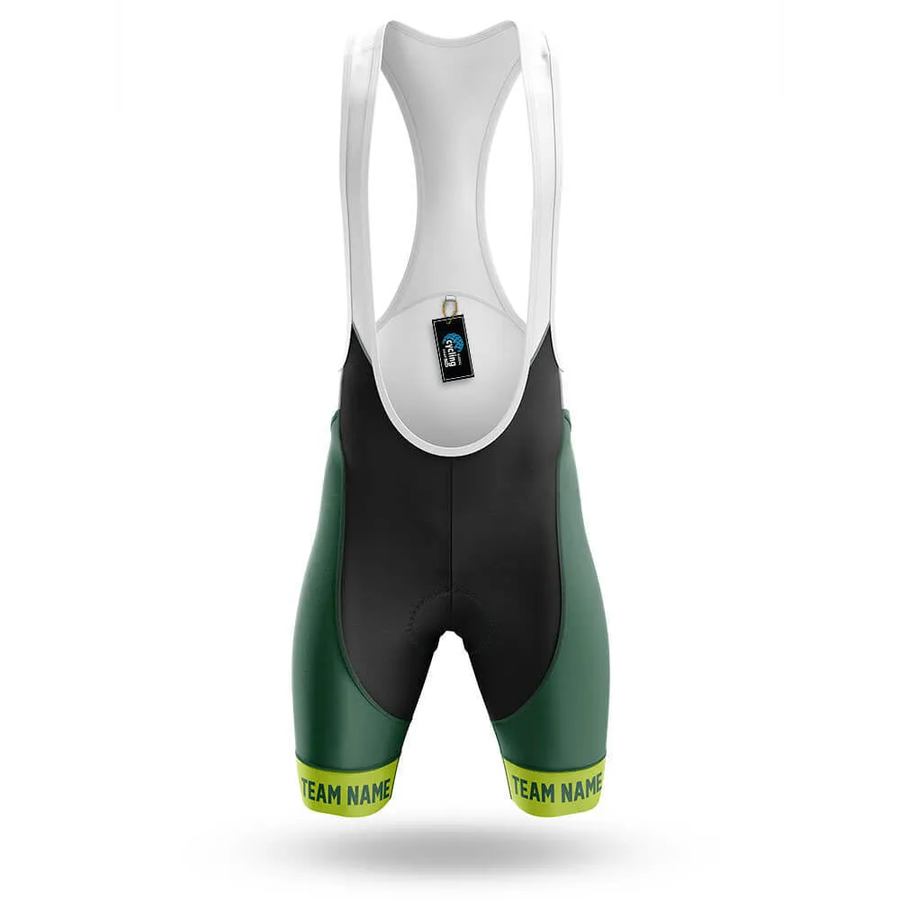 Custom Team Name V20 Green - Men's Cycling Kit