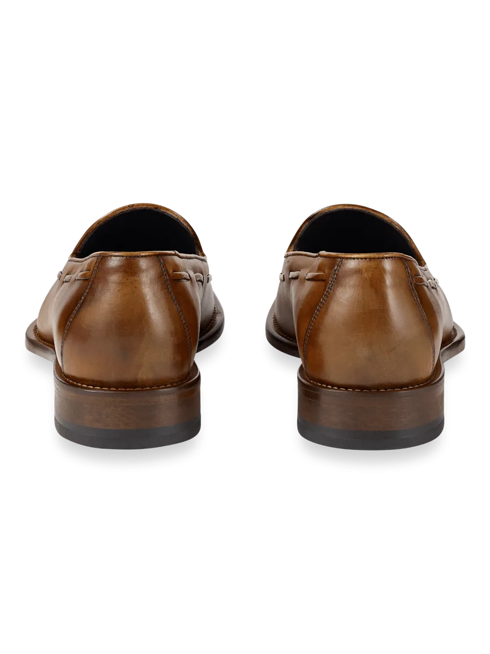 Ethan Tassel Loafer - Chestnut