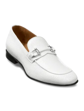 Francis Bit Loafer - White