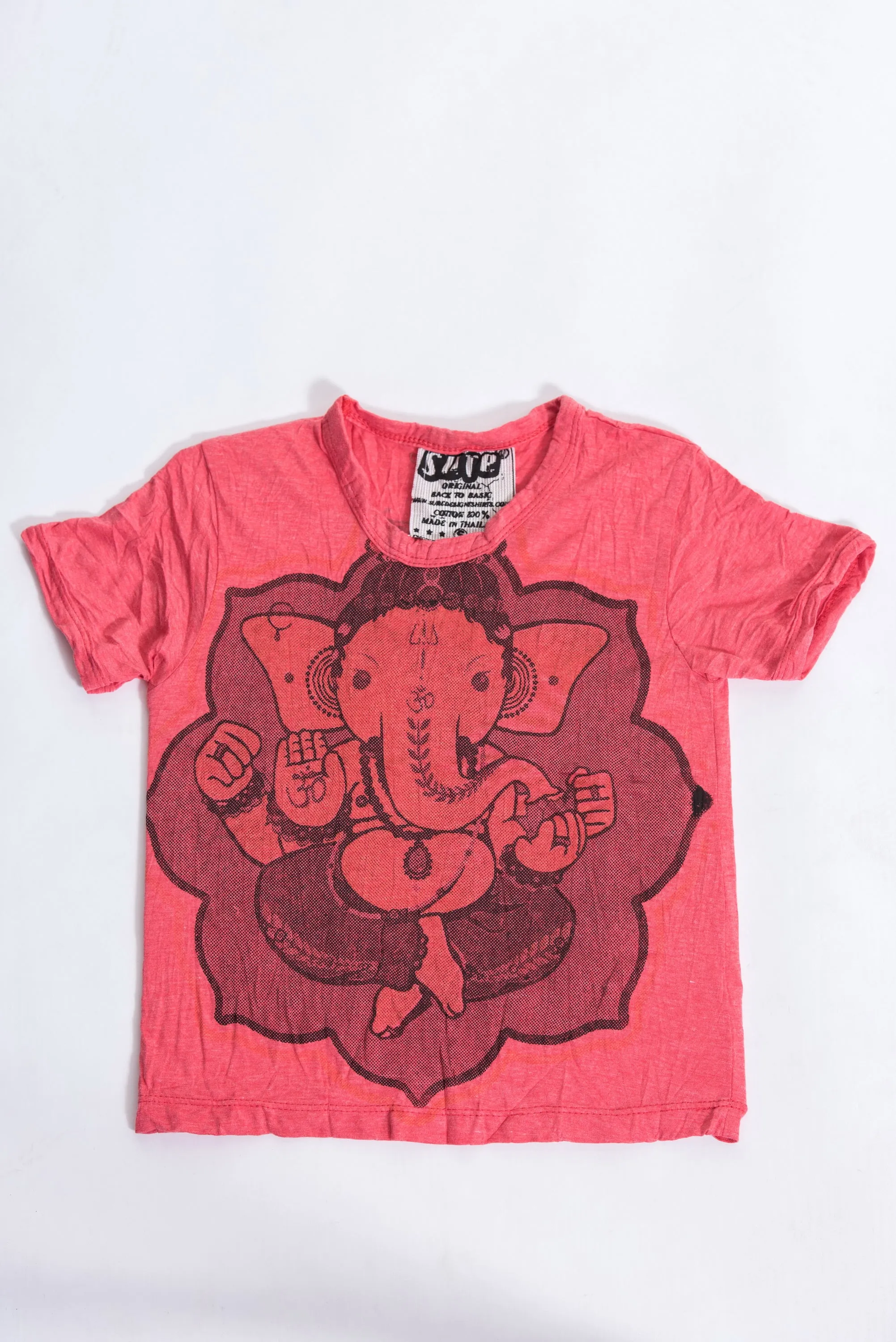 Kids Baby Ganesh T-Shirt in Red