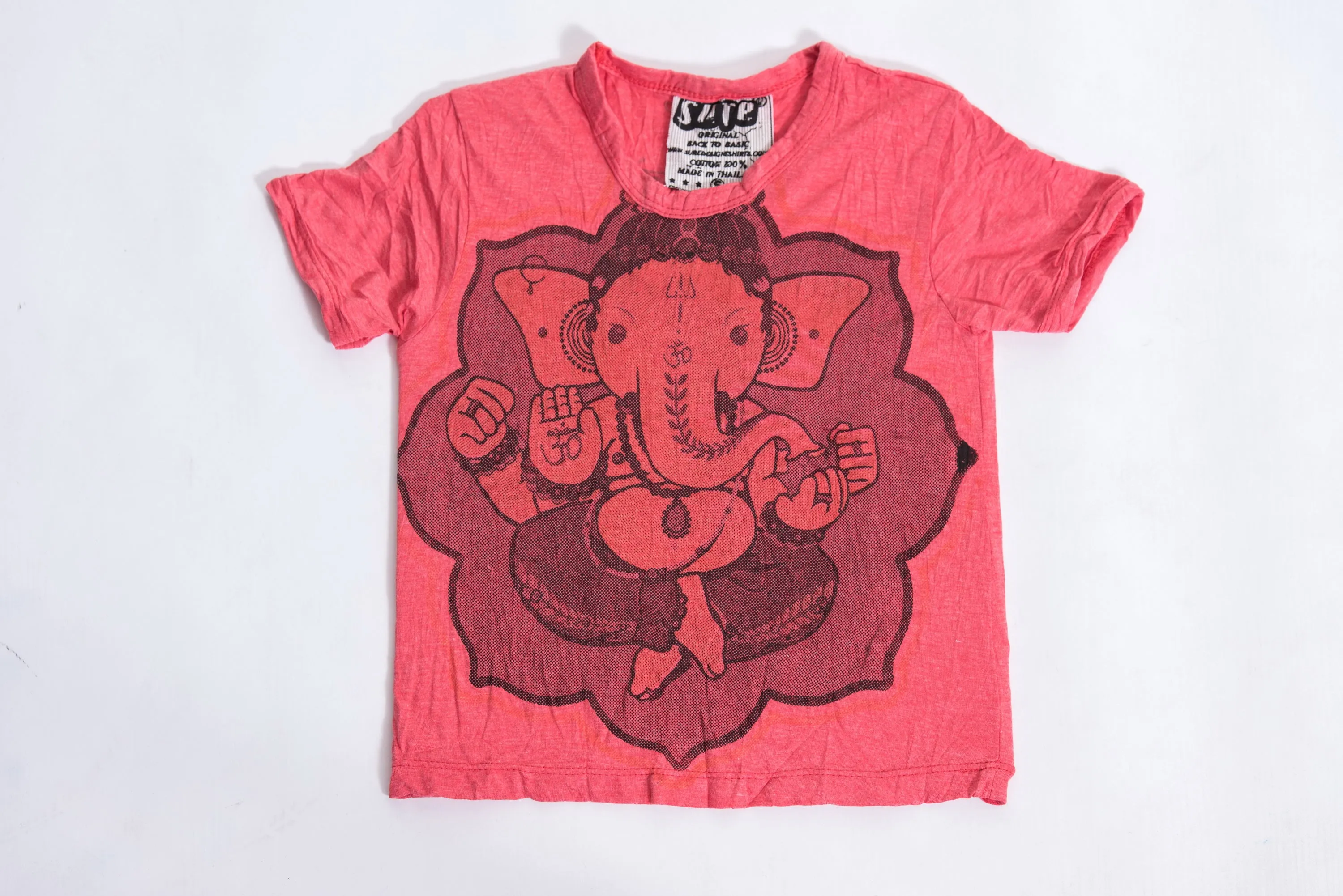 Kids Baby Ganesh T-Shirt in Red