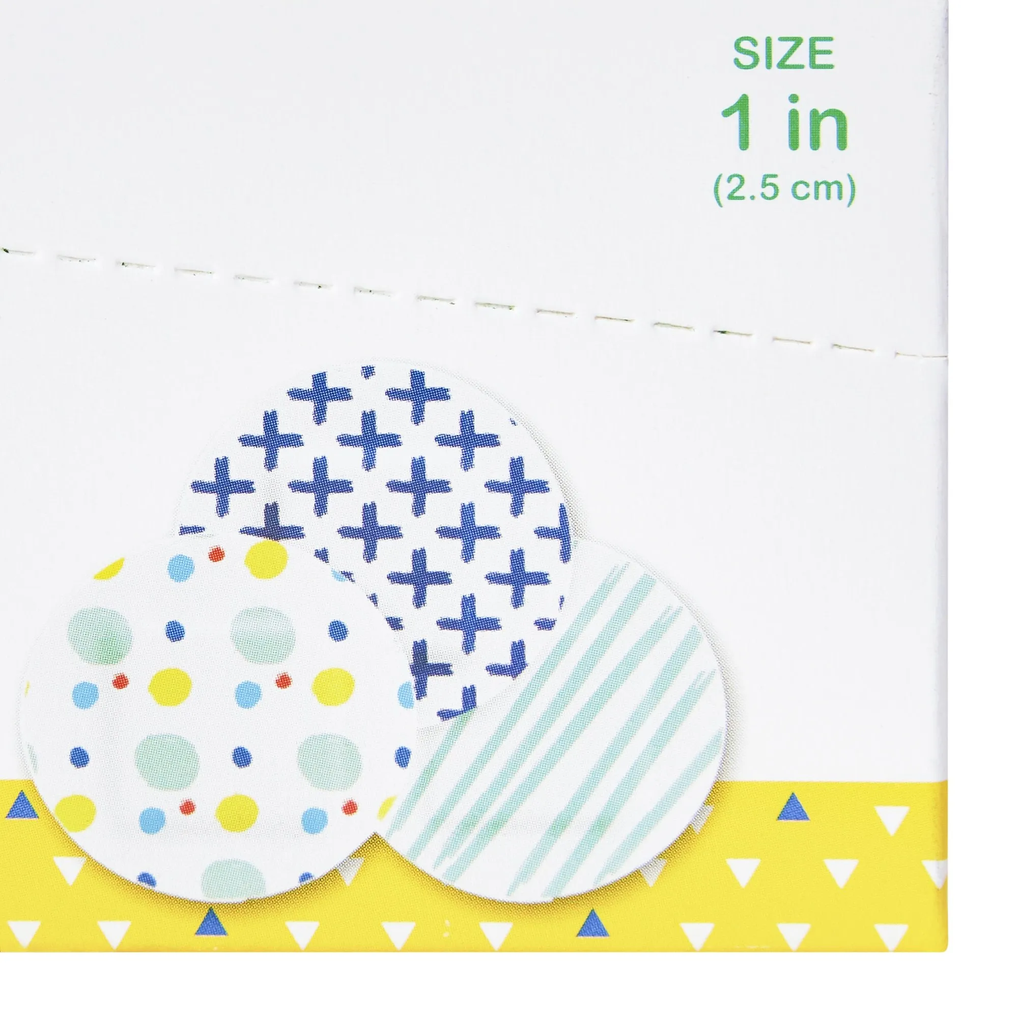 McKesson Kids™ Round Kid Design (Assorted Prints) Adhesive Spot Bandage, 1 Inch