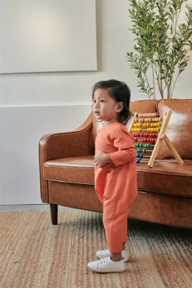 Rasa Sayang Babies Jumpsuit - Salmon