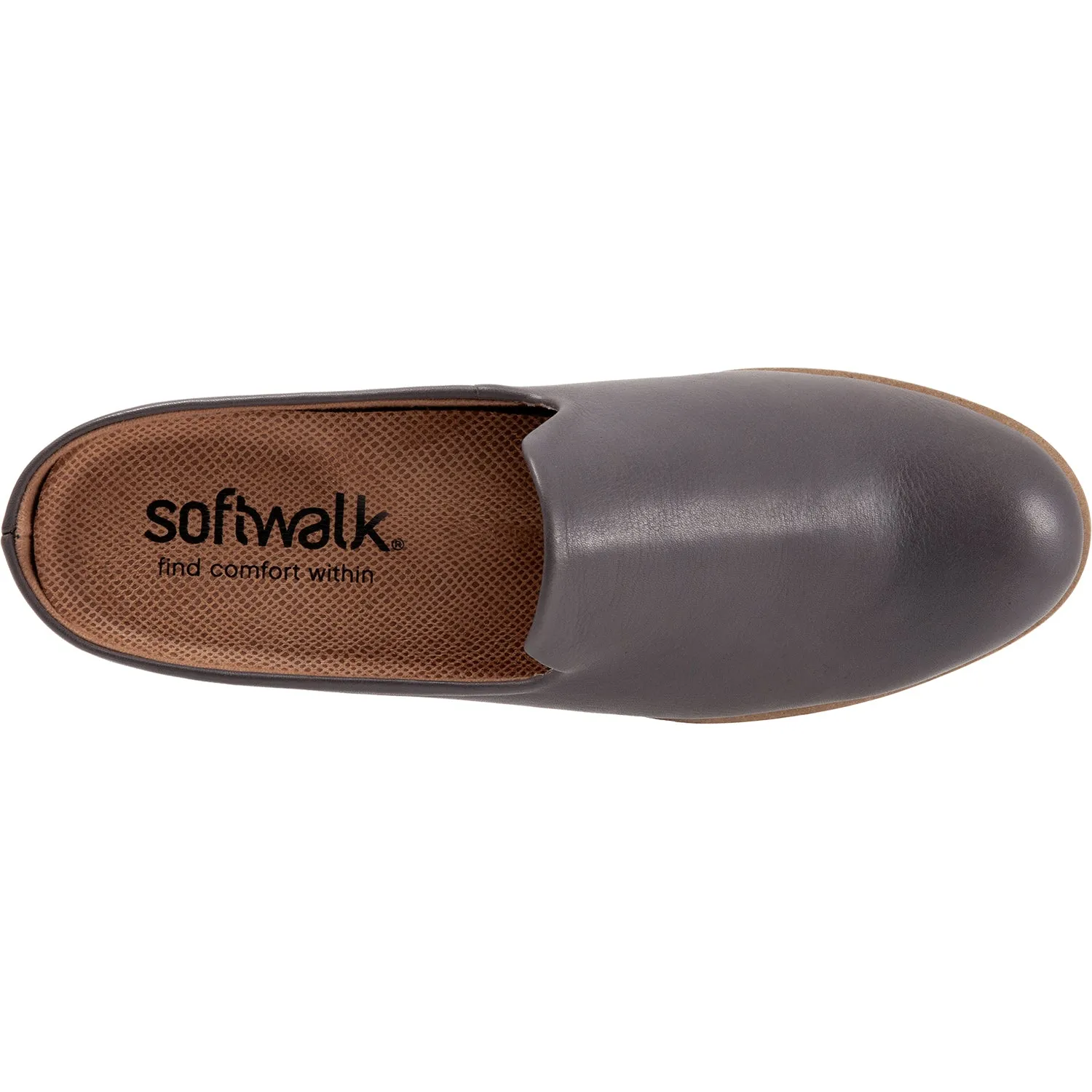 Women's SoftWalk Wolcott Grey Leather